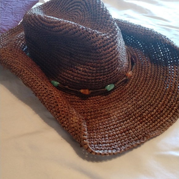 rattan cowboy hat
